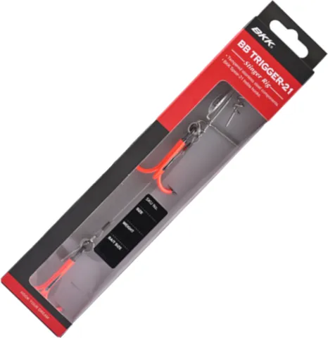 BKK BB Trigger-21 UVO Stinger Rig 2.5g Treble Hook Stainless Steel