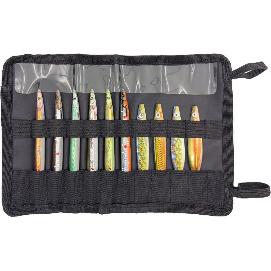 Savage Gear LT Sandeel and Seeker Pouch Köderset 10Stk. 12–24g Multicolor