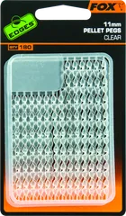 Fox Edges Rig Accessories Pellet Pegs 11mm 2pcs Clear