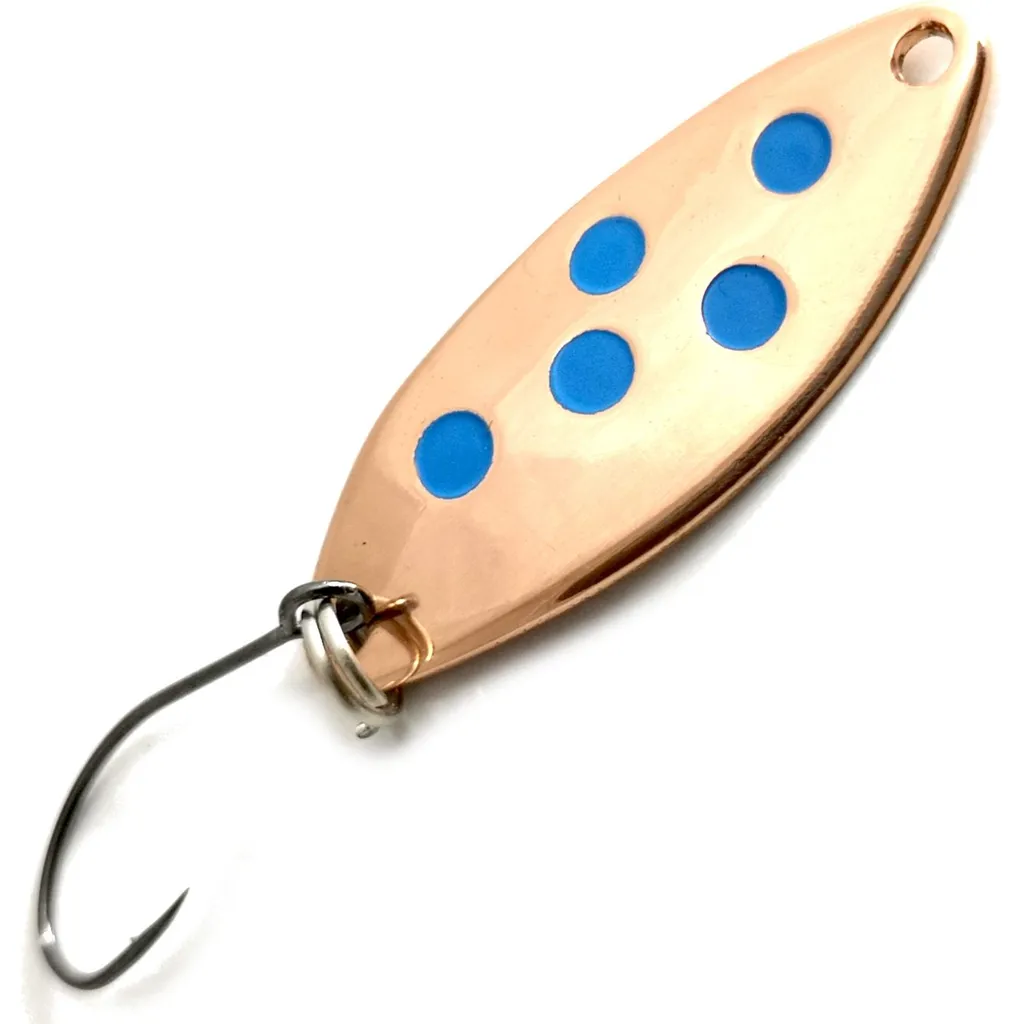 Troutwerk Spoon Blinker 70276 3.3cm 2.5g Kupfer Blau