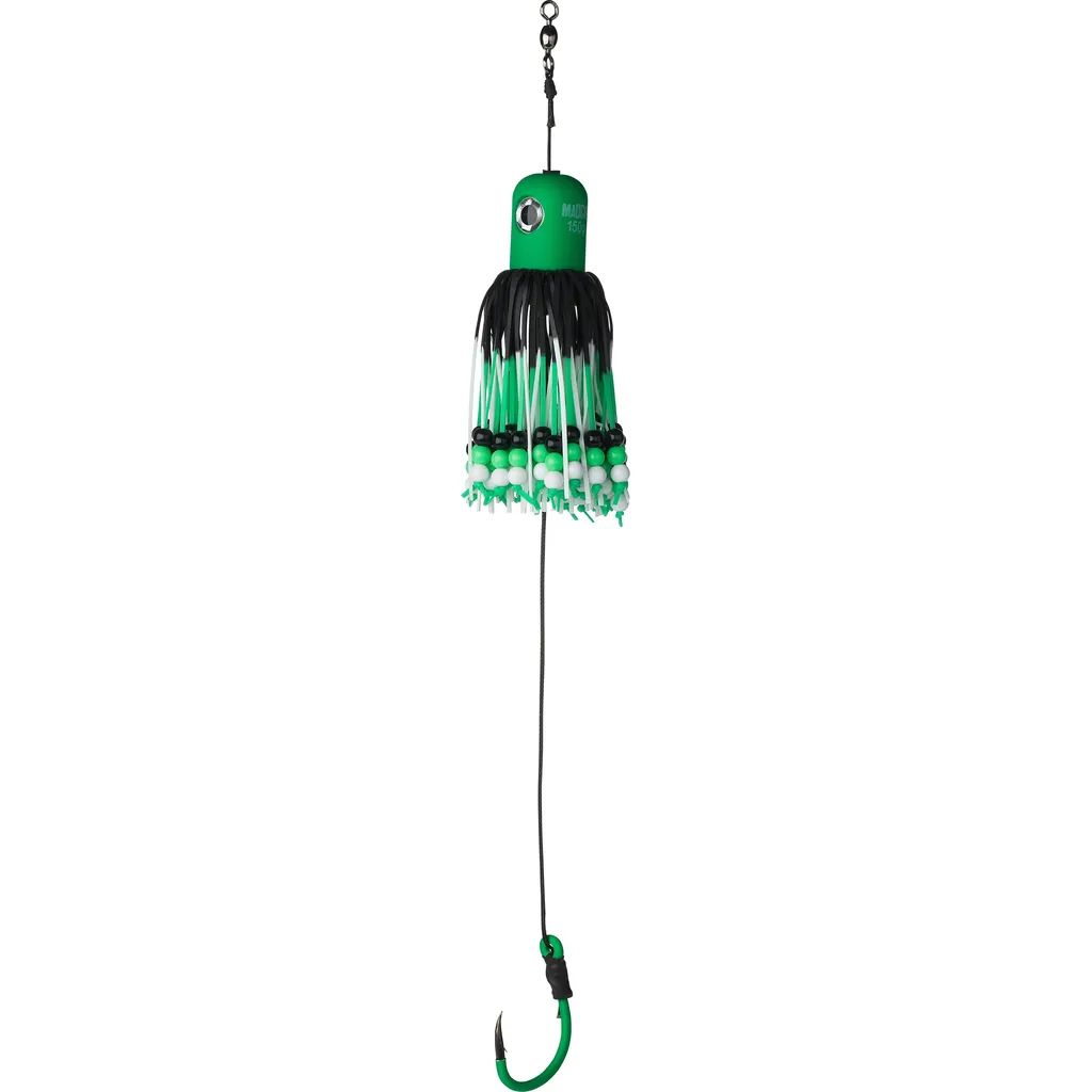 Madcat A-Static Adjusta Clonk Teaser Wallerteaser 33cm 8/0 100g Grün