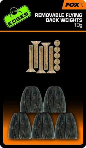 Fox Edges Removable Flying Back Weights 10g 5pcs