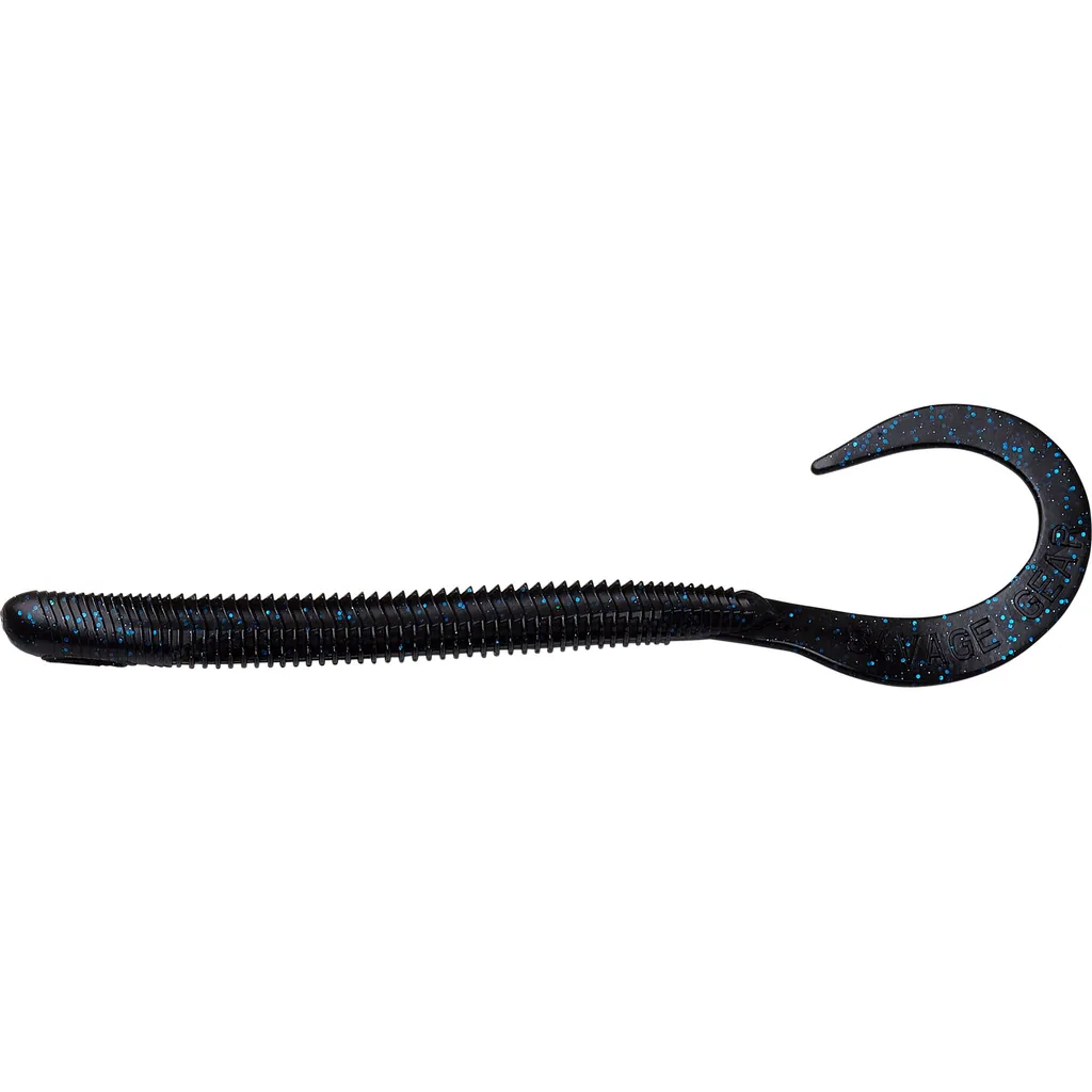 Savage Gear Razorback Worm Gummiwürmer 20cm 9.5g Black Blue 8pc