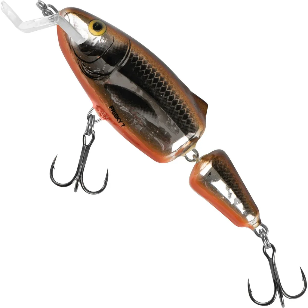 Salmo Frisky Shallow Runner Wobbler 7cm 8g Metallic Hot Olive