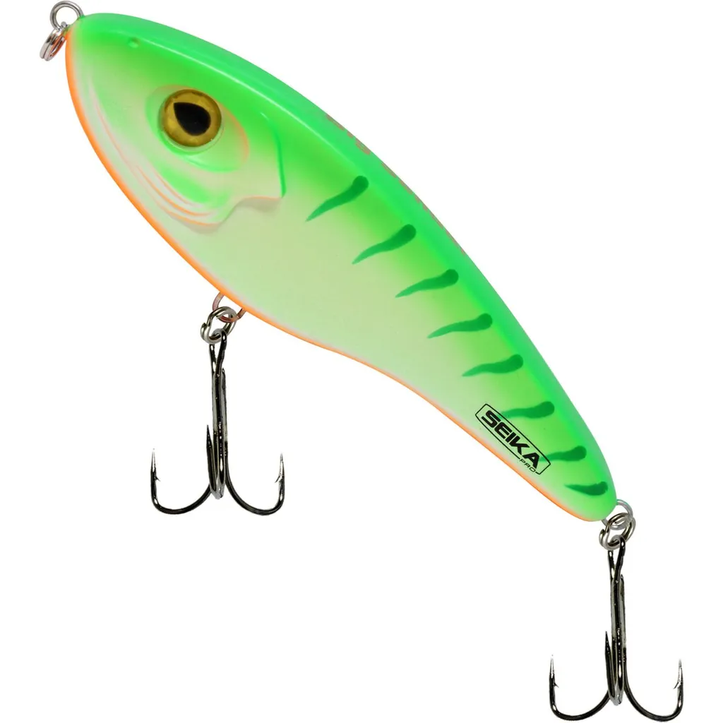 Seika Pro Big Sendai Jerkbait 145mm 55g Green Tiger UV