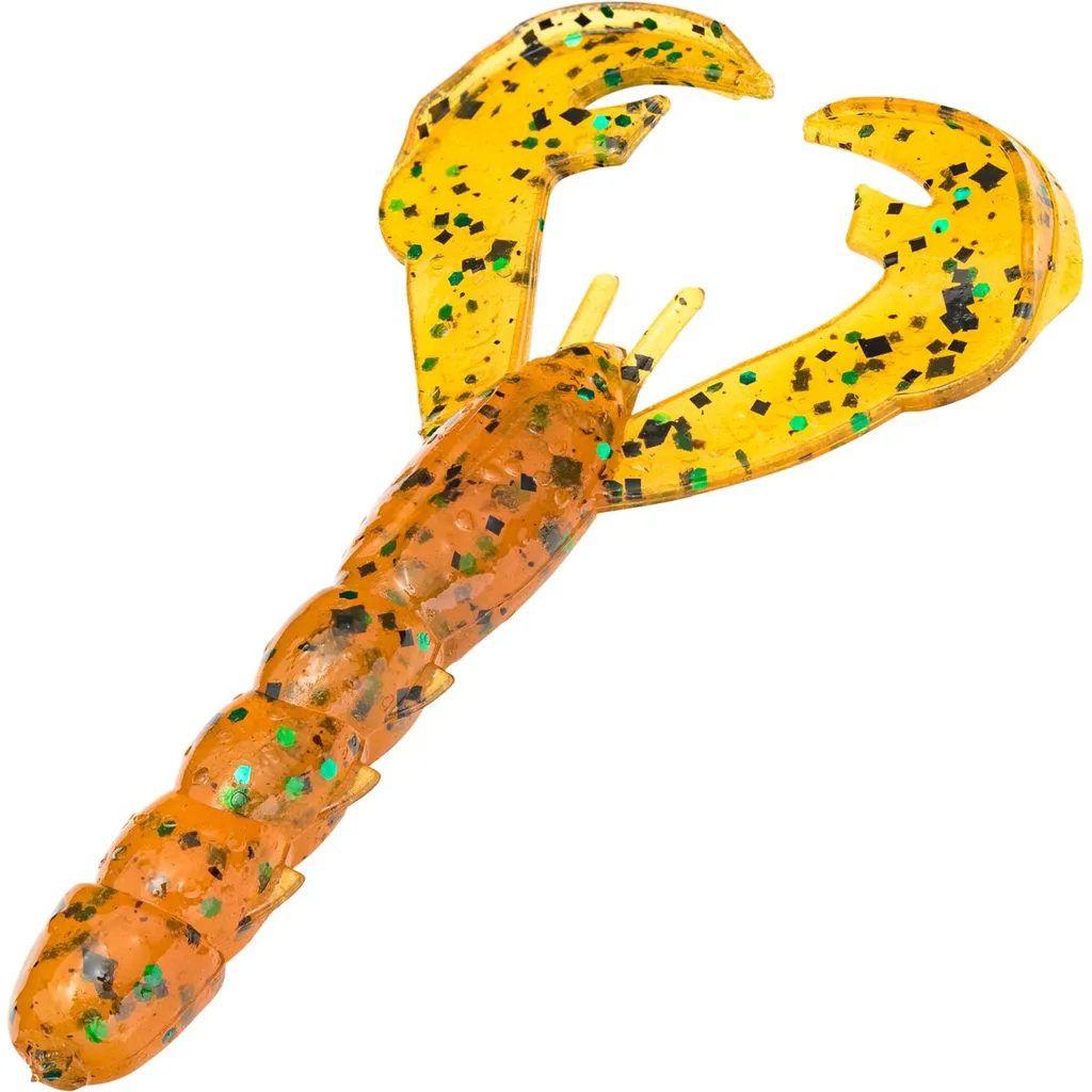 Strike King Rage Baby Craw 7.5cm Amber Green Black