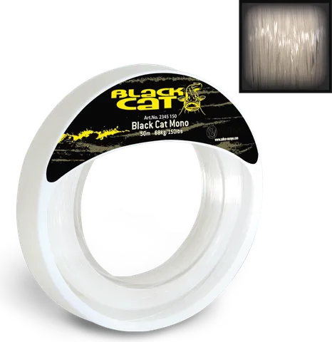 Black Cat Mono Leader Ø 1.3mm 50m 77kg