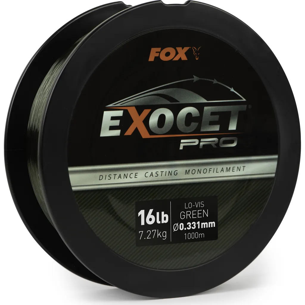 Fox Exocet Pro Low Vis Green Monofile Schnur 0.331mm 7.27kg