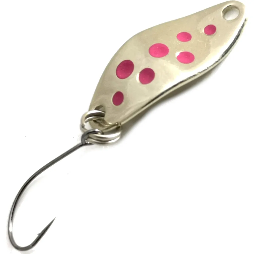 Troutwerk Spoon 1.5g 2.3cm Silber Pinke Punkte