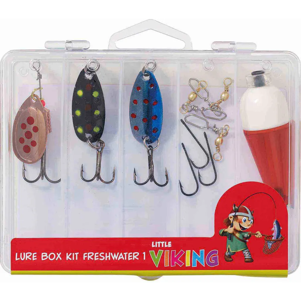 Kinetic Little Viking Lure Box Kit Freshwater 023 MIX