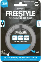 Spro Freestyle Jig Rig Leader and Accessories 68cm 14kg 0.35mm
