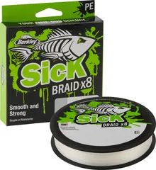 Berkley Sick Braid Fishing Line 0.08mm 6kg 300m White