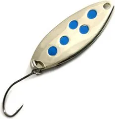 Troutwerk Spoon 2.5g 3.3cm Silberfarben Blaue Punkte