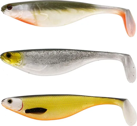 Westin ShadTeez Gummiköder 9cm 7g Clear Water Mix