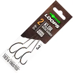 Korda Loop Rigs Klor Micro Barbed #2