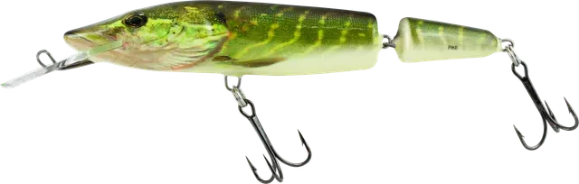 Salmo Pike Jointed Deep Runner Crankbait 13cm 2–3m 24g Real Pike