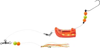 Balzer Plattfisch Perchman Rig #1 40g Red/Yellow Dots