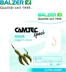 Balzer Camtec Maden Hooks #12 0.16mm