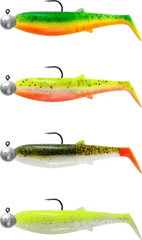 Savage Gear Cannibal Shad Mix 3g 6.8cm 4pc Dark Water Mix