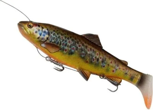Savage Gear 4D LT RATTLE TROUT - 27.5cm, 258g, Brown Trout UV, Moderate Sink
