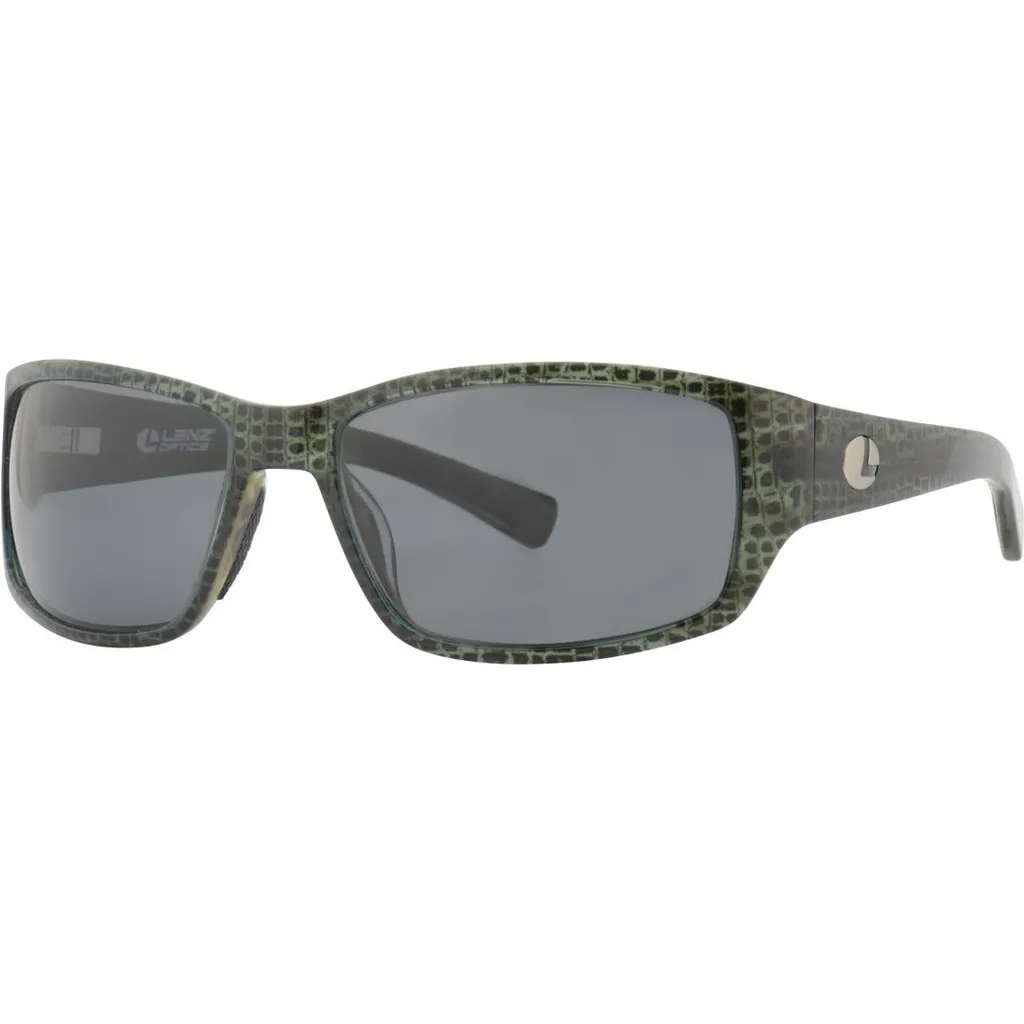 Lenz Optics Helmsdale Sunglass Polarisationsbrille Green Pattern Grey