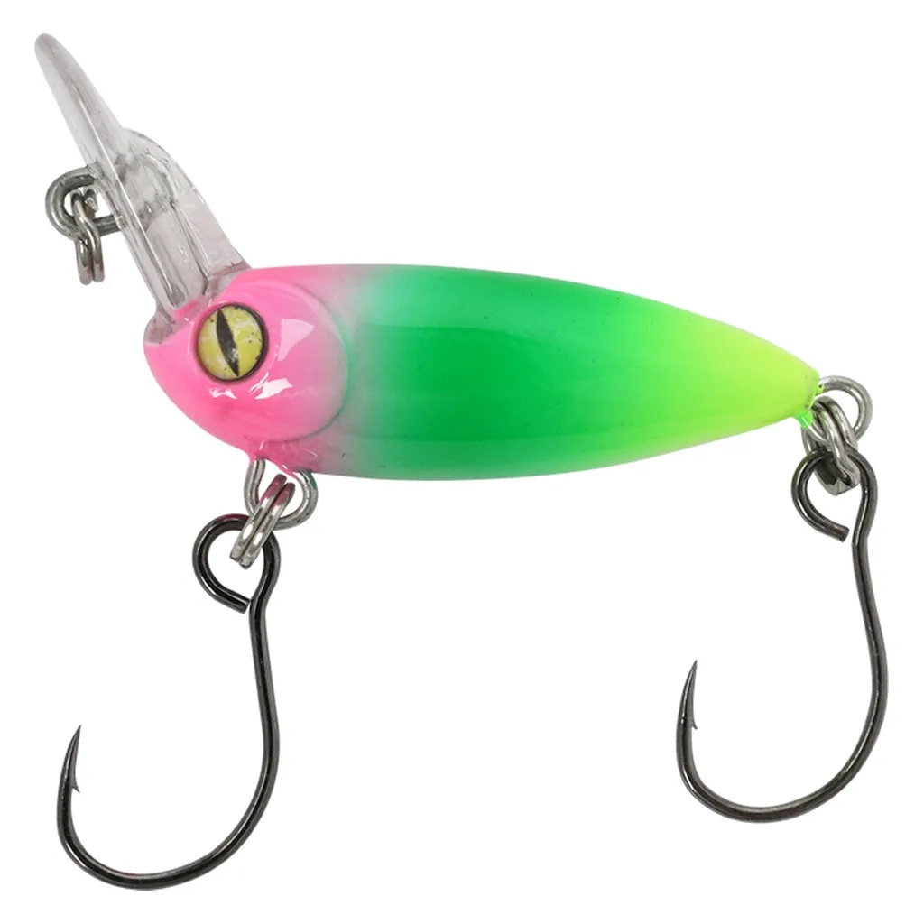 Balzer Billy Beetle Crankbait 3cm 2.3g Pink/Grün/Gelb