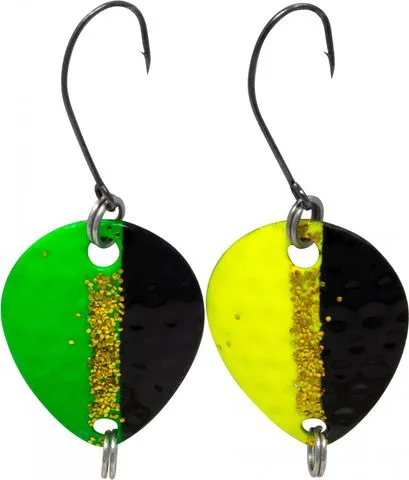 FTM Bilg Spoon 1.7g Black-Yellow/Black-Green
