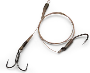 Zebco DB Series Float Rig Leader 14kg 1+4 Carbon Steel Camo Steel