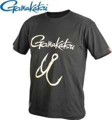 Gamakatsu Treble Hook LG T-Shirt 100% Cotton M Short Sleeve Summer