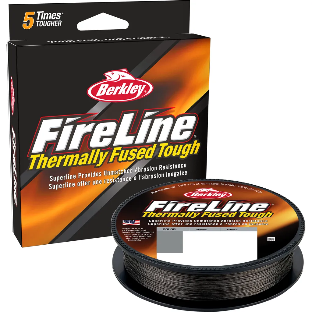 Berkley FireLine® Fused Original Geflochtene Angelschnur BUFLFS6-42 0.12mm 150m Smoke