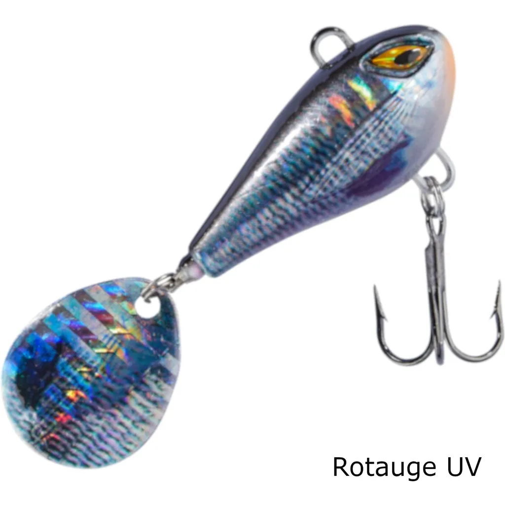 Balzer Shirasu Colonel Spin Buddy Evil Eye Spin Tails 3.5cm 6g Rotauge UV