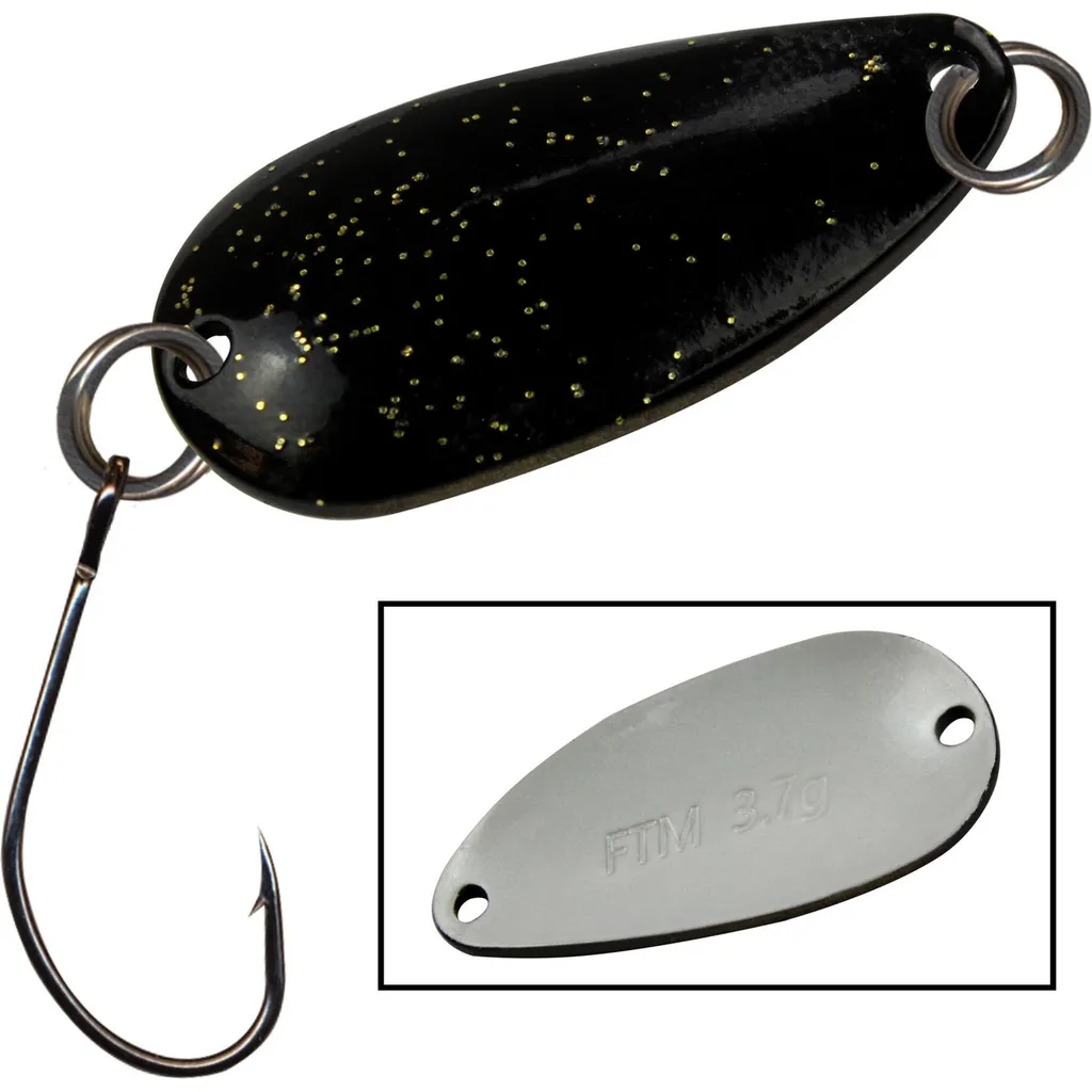 FTM Spoon Bee Blinker 35101 3,1cm 3,7g Schwarz Weiß