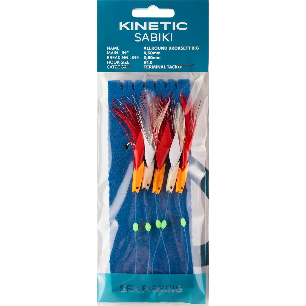 Kinetic Sabiki Allround Vorfach #1/0 185cm 0.60mm