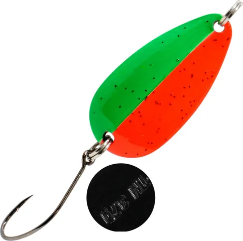 FTM Spoon Bee Blinker 114051 3,1cm 3,7g Grün Orange Schwarz