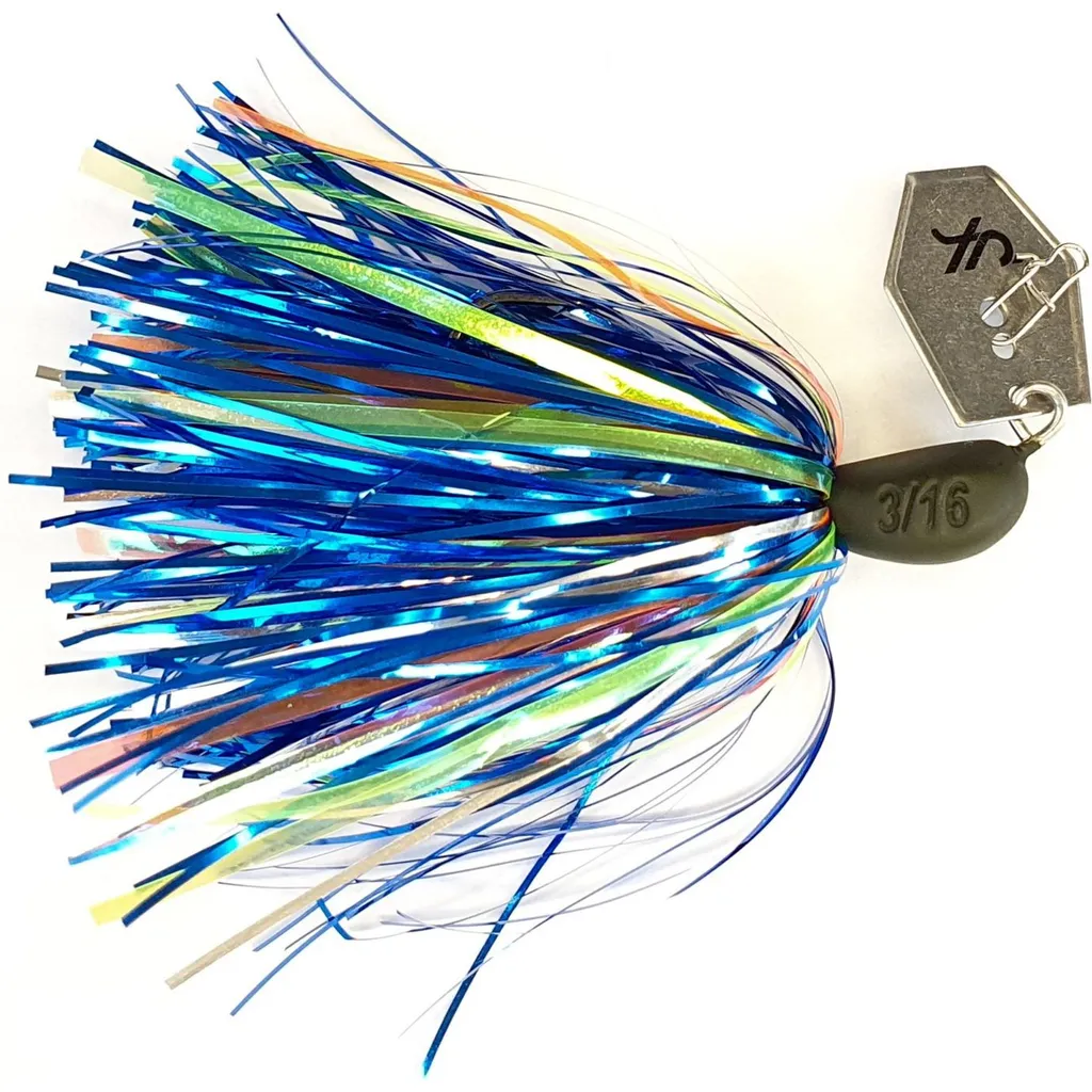 4Street Chatter Chatterbaits & Bladed Jigs 10g RF Blue Glitter