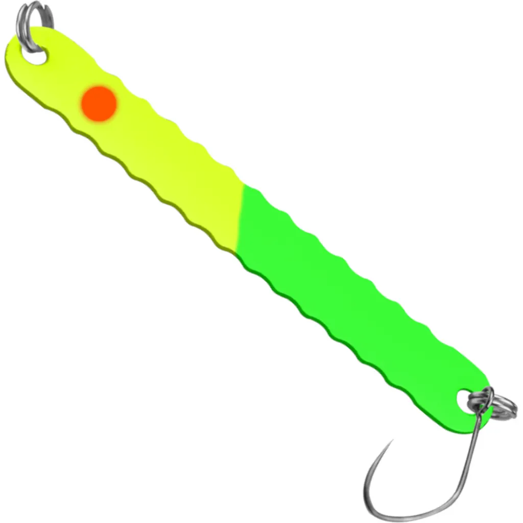 FTM Spoon Curl Kong 6.7cm 3.5g Neongelb/Neongrün