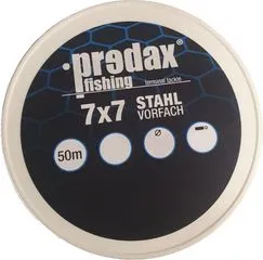 Predax Stahlvorfach 7x7 0.36mm 12kg Edelstahl