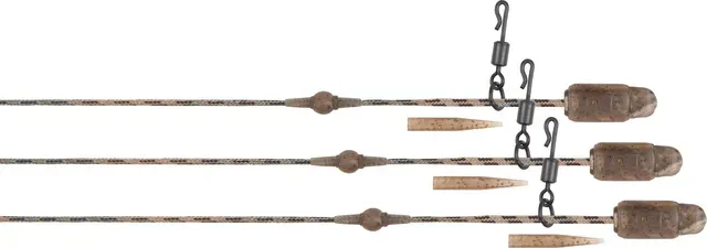 Fox Edges Camo Heli-Clip Rigs 18.14kg 75cm Submerge