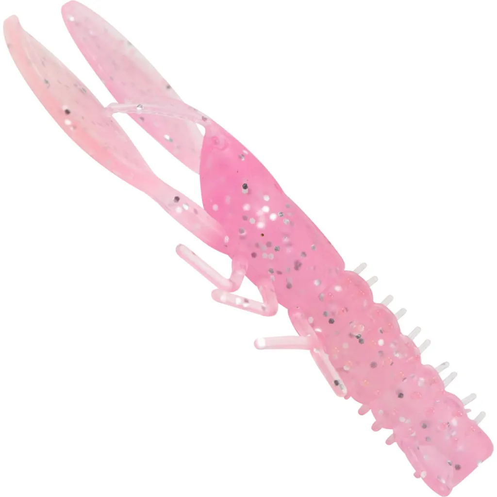 Fox Rage Creature Crayfish Gummiköder 9cm Candy Floss UV