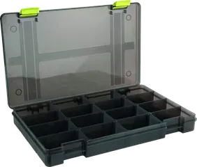 Matrix Storage Box Tackle Box 16 Compartments 356 x 220 x 45mm Shallow PP