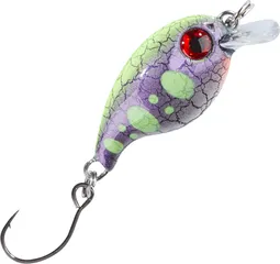 Balzer Trout Attack Crank Wobbler Thunder 3cm 2g Gelb-Lila