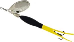 Westin FC Downstream Spinner 20g Black / Flouro Yellow / Silver Blade