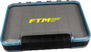 FTM Spoonbox Tackle Box 2 Compartments 22.8x16.8x5.0cm Plastic Clip/Latch