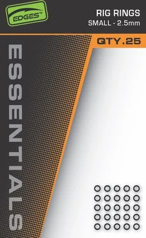 Fox Edges Rig Rings 2.5mm 25pcs Small