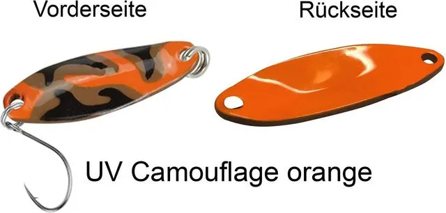 FTM Tango Spoon 1.8g UV Camouflage Orange