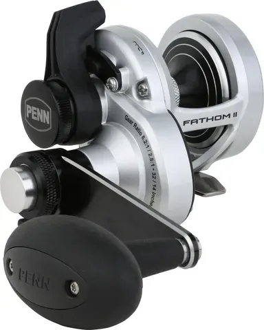 Penn Fathom II Lever Drag 2 Speed 10XN 445g 9kg 6.2:1 / 2.8:1