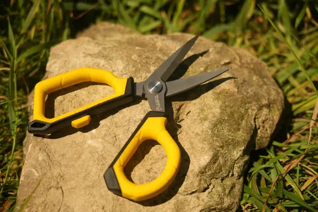 Black Cat HD Braid Scissors 15.2cm Titanium Coated Stainless Steel