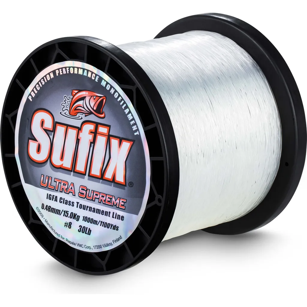 Sufix ULTRA SUPREME IGFA Monofile Angelschnur CL 64 0.64mm 24kg 1000m