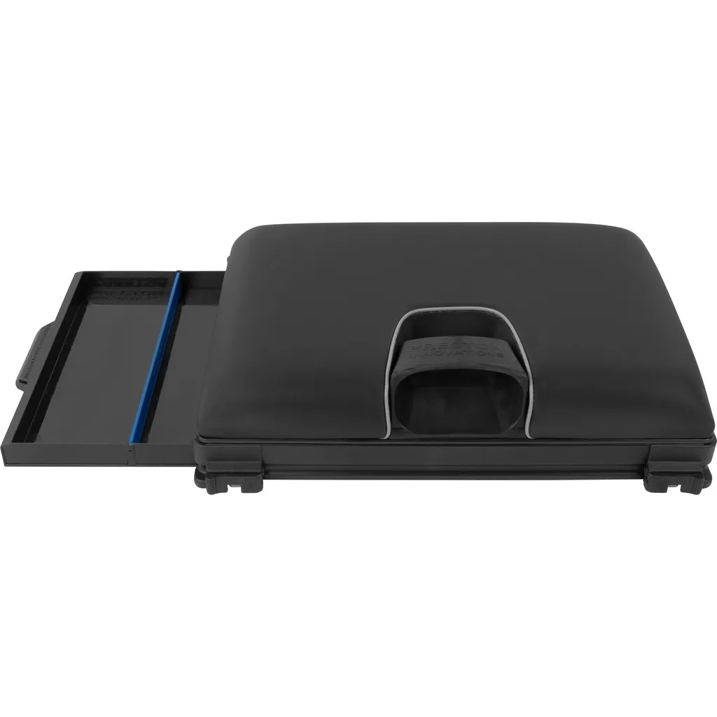 Preston Absolute Stuhl- & Sitzkiepenzubehör Mag-Lok Deluxe Sitzeinheit mit flachem Schubfach und herausnehmbaren Trennwänden