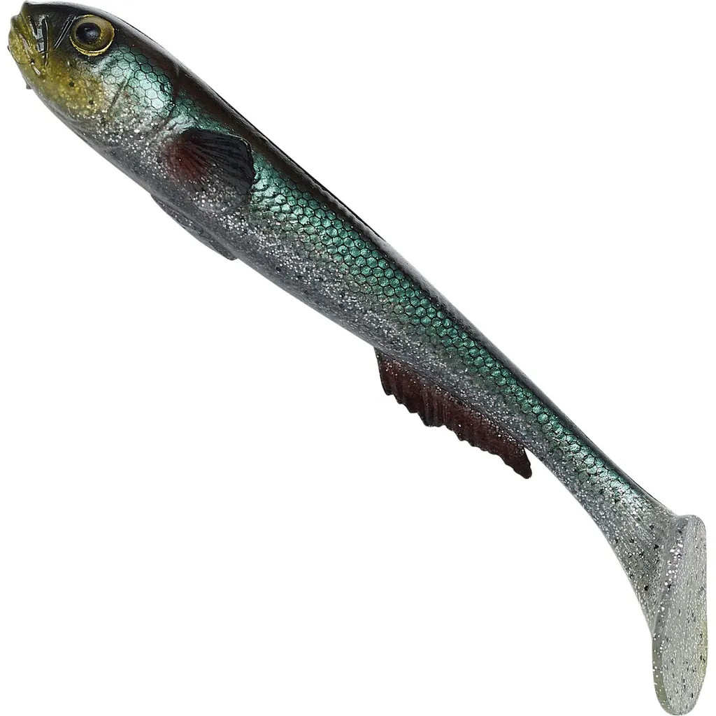Savage Gear 3D Goby Shad 20cm 60g Green Silver Goby UV